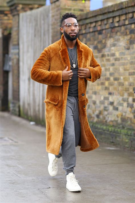 Tinie Tempah’s Front Row Coat Game at London Fashion Week